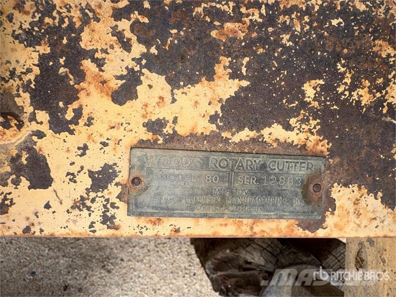 Woods 80 Rotary Cutter Odstranjivači stabljika krumpira