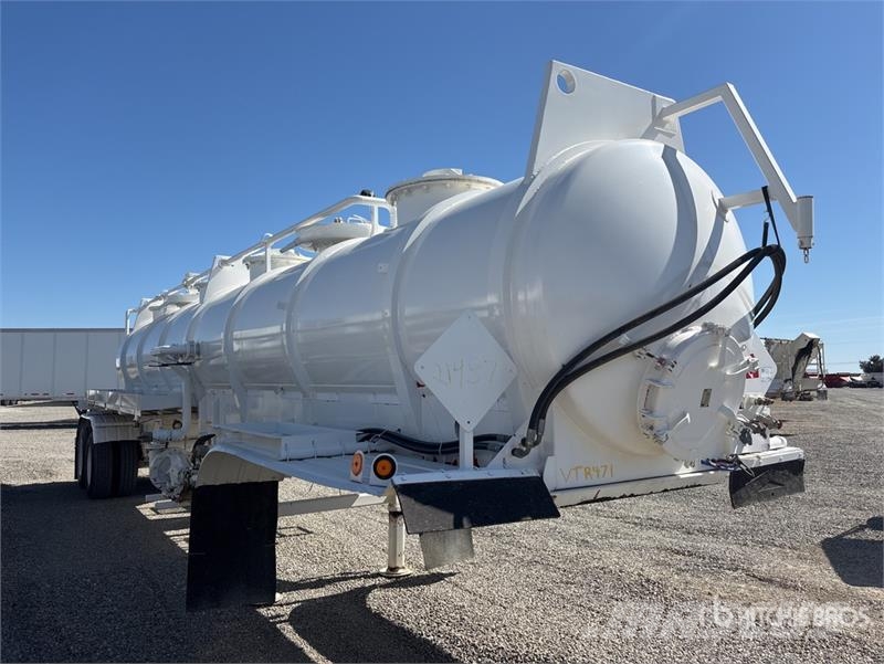  WORLEY WELDING WORKS INC 4000 gal T/A Vacuum Tanke 罐體拖車