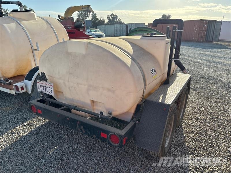 Wylie 500 Gallon 500 gal T/A Water Tank Trailer Citi