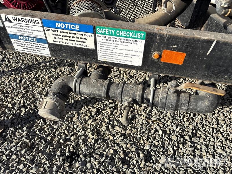 Wylie 500 Gallon 500 gal T/A Water Tank Trailer Citi