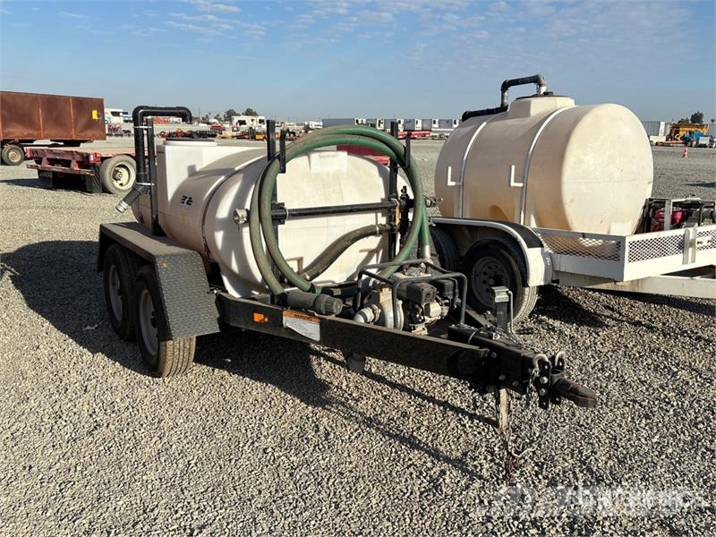 Wylie 500 Gallon 500 gal T/A Water Tank Trailer Citi