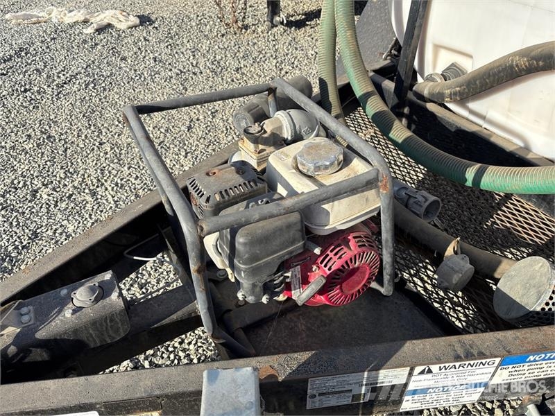 Wylie 500 Gallon 500 gal T/A Water Tank Trailer Citi