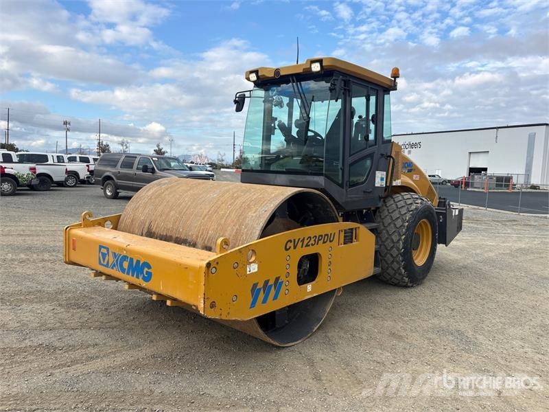 XCMG CV123PDU Padfoot Drum Compactor Enkelt tromle