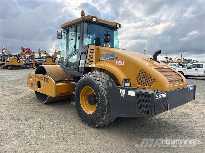 XCMG CV123PDU Padfoot Drum Compactor Enkelt tromle