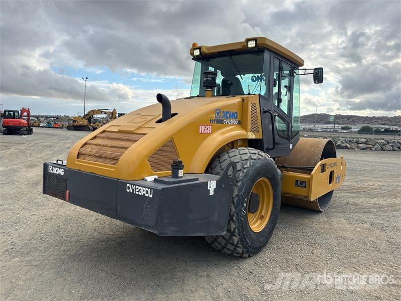 XCMG CV123PDU Padfoot Drum Compactor Enkelt tromle