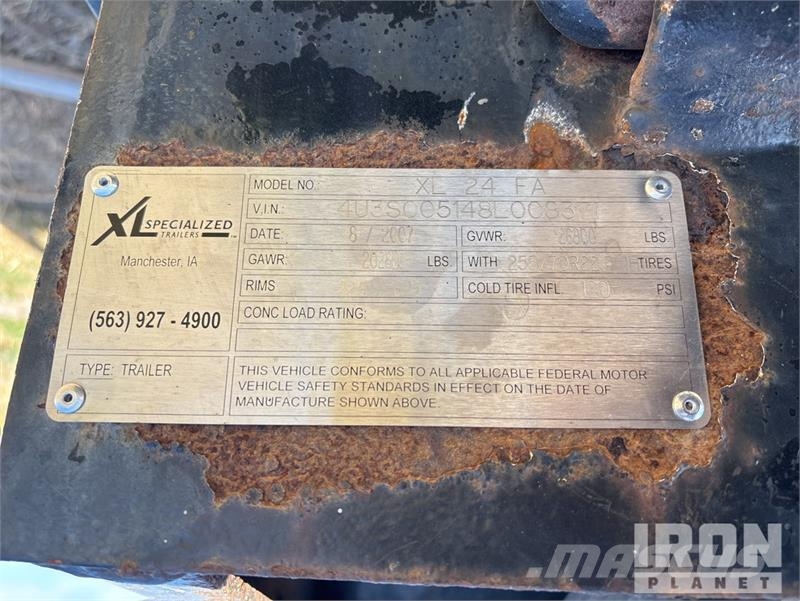 XL Specialized 90MD Tri/A 29 ft - 50 ft Extendable Low loaders