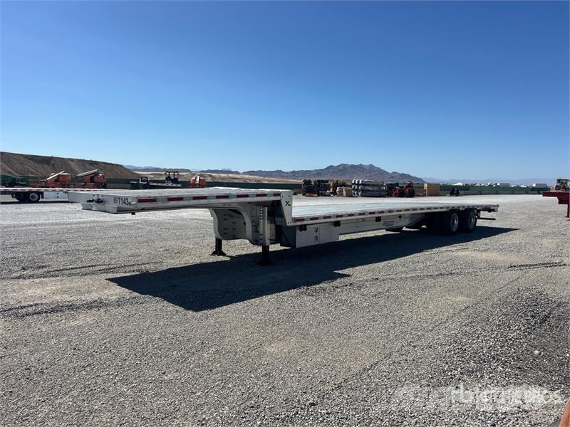 Xtreme 53 ft Spread Axle Step Deck Trailer Pranchas / Carrega-tudo