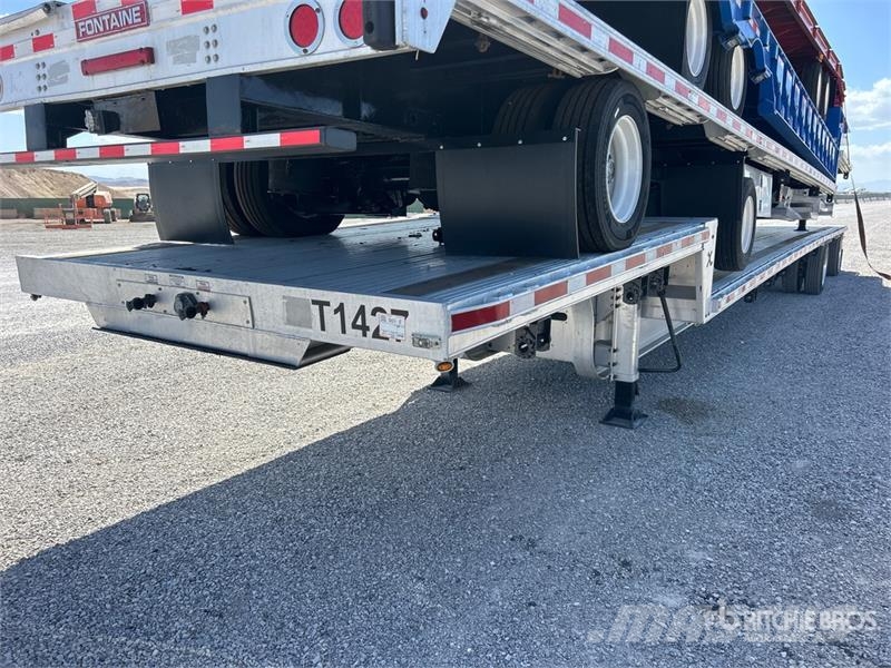 Xtreme 53 ft T/A Spread Axle Step Deck Trailer Nizki nakladalci