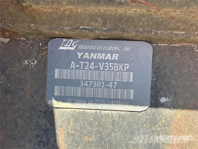 Yanmar 24 in Cleanup Excavator Bucket Schaufeln