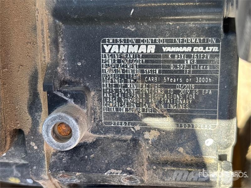 Yanmar SV08-1B Mini Excavator Miniexcavadoras