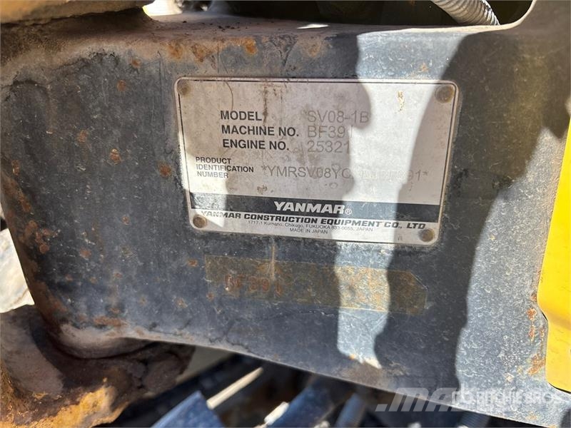 Yanmar SV08-1B Mini Excavator Miniexcavadoras