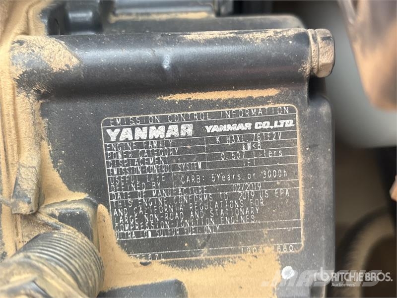 Yanmar SV08-1B Mini Excavator Miniexcavadoras