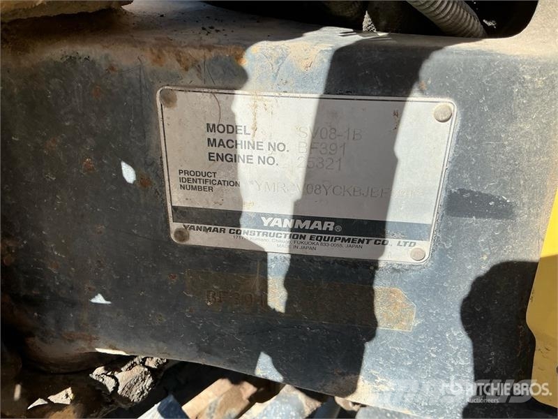 Yanmar SV08 Mini Excavator 소형 굴삭기 7톤 미만