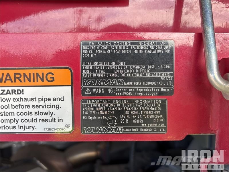 Yanmar SV100-2A Mini Excavator Mini bagri <7t