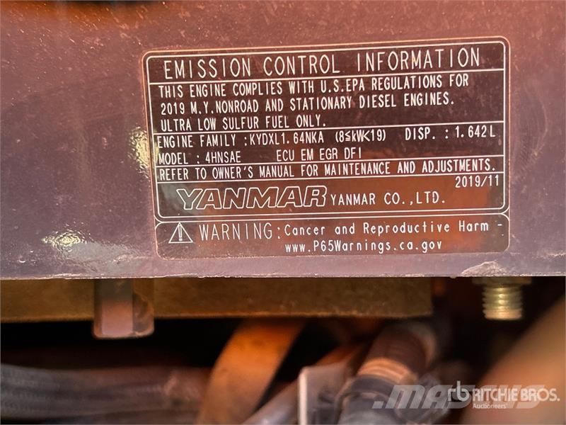Yanmar ViO35-6A Mini ekskavatori < 7 t