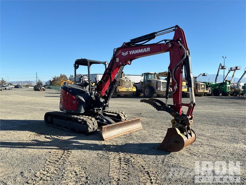 Yanmar VIO55-6A Mini Excavator حفارات صغيرة أقل من 7 طن (حفارات صغيرة)