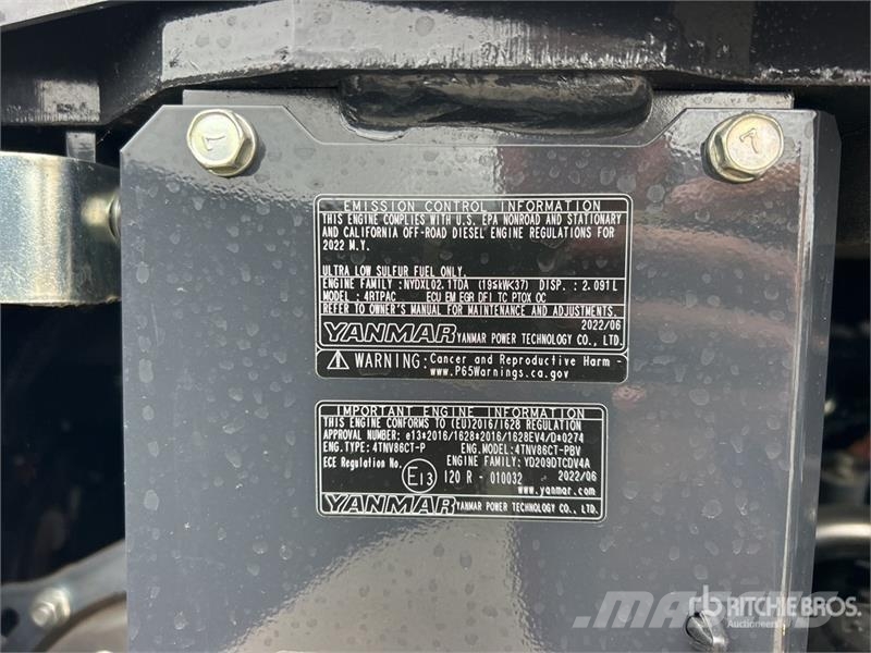 Yanmar ViO55-6A Mini Excavator 소형 굴삭기 7톤 미만