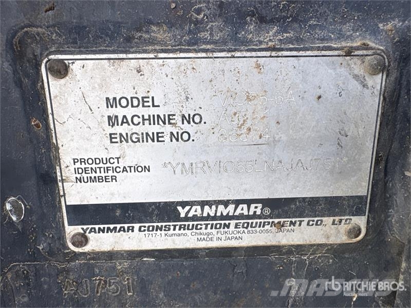 Yanmar ViO55 Mini Excavator Mini bagri <7t