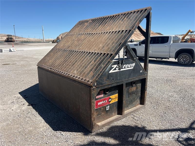  Z-Screen G8.5-3 Skid-Mounted Grizzly Screen Scalping grids