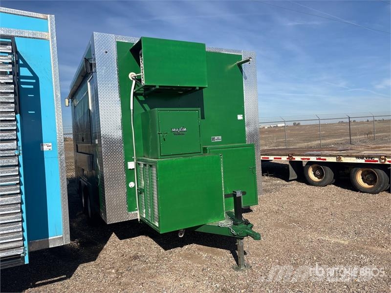 Zago 11 ft T/A Food Concession Trailer مقطورات أخرى