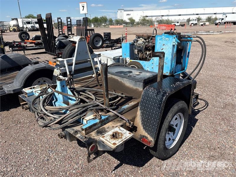  ZBM 7 ft S/A Utility Trailer مقطورات أخرى