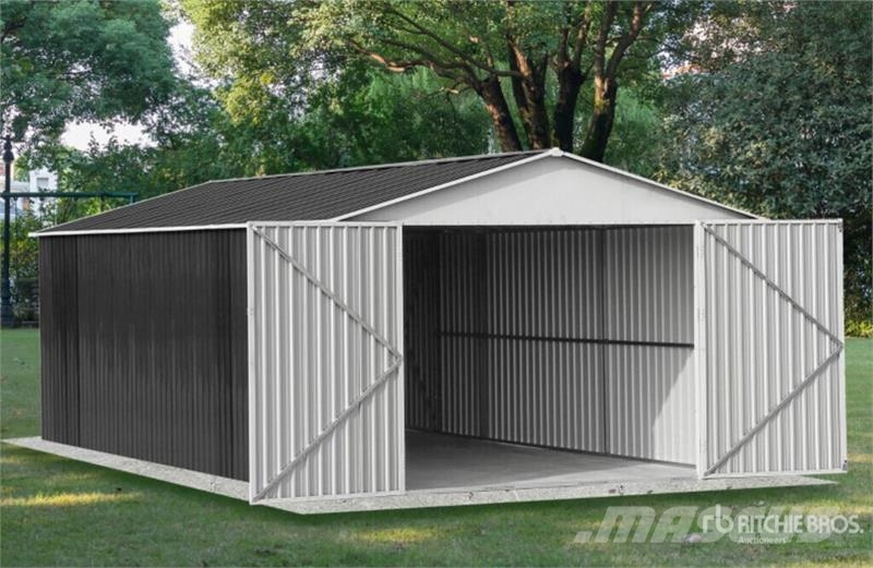 ZVOX CP1220 12 ft x 20 ft Metal Garage Shed (Unuse Čelični okviri za građevine