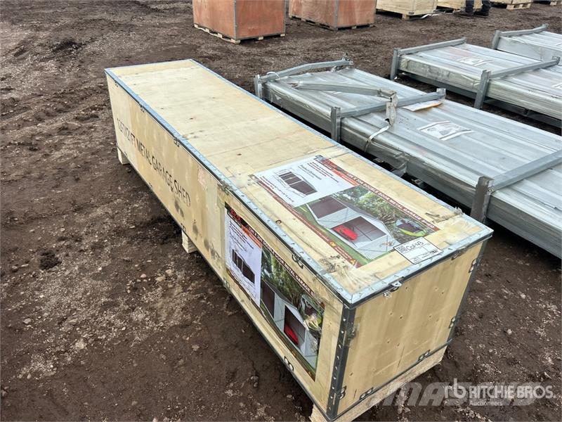 ZVOX CP1220 Metal Garage Shed (Unused) Čelićni okviri za građevino