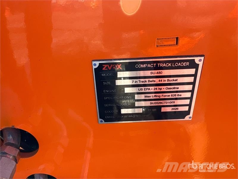 ZVOX SU-480 Mini Compact Track Loader (Unused) Мини товарачи