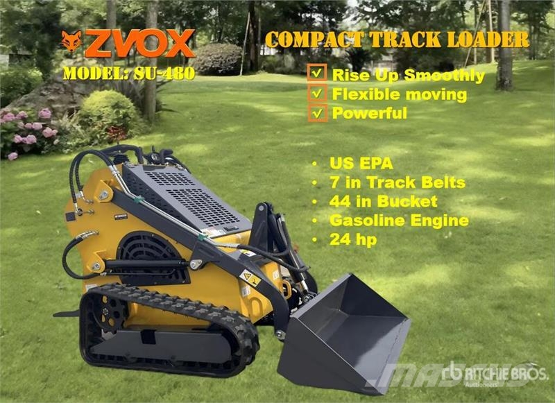 ZVOX SU-480 Mini Compact Track Loader (Unused) Chargeuse compacte