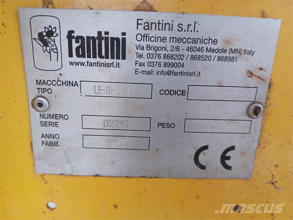 Fantini 8X75 Other farming machines