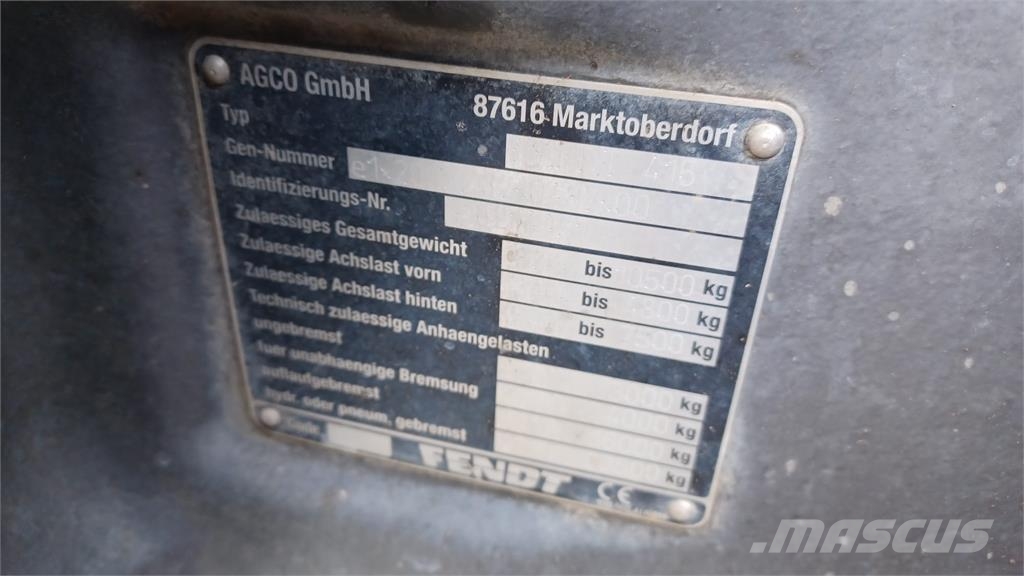 Fendt 516 SCR Traktorer