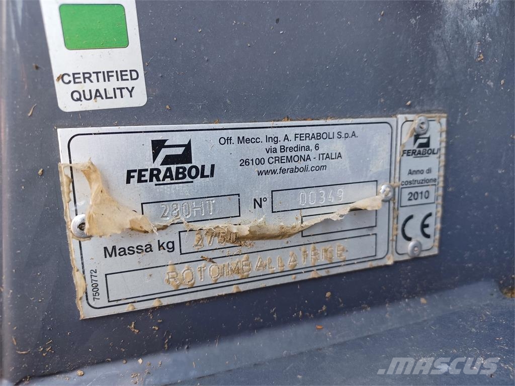 Feraboli EXTREME 280 Enfardadeira de rolos