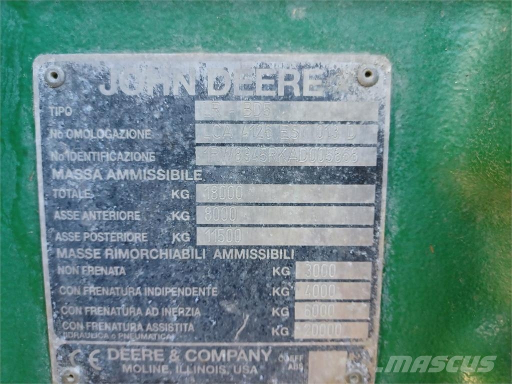John Deere 8345R Трактора