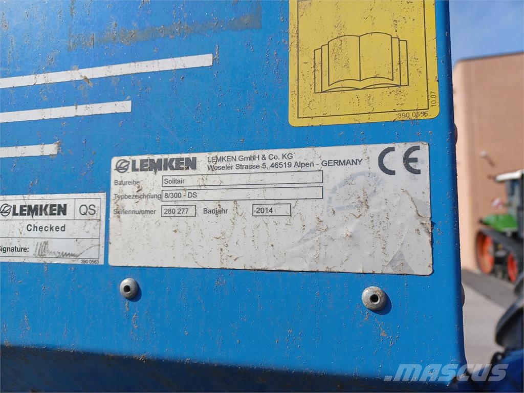 Lemken SOLITAIR 8 + HELIODOR 8 3 metri Farm machinery