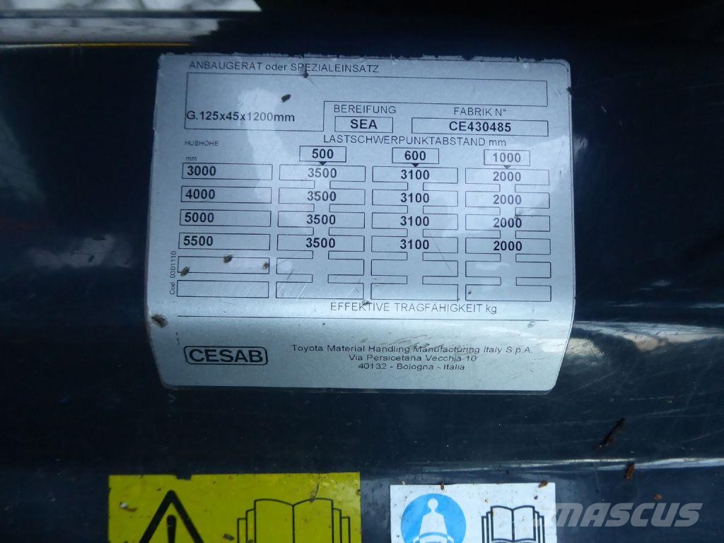 Cesab Toyota 9FBM35T Elektrische heftrucks