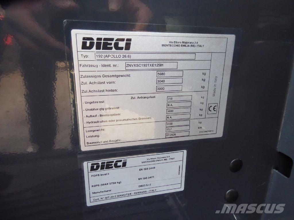 Dieci Apollo 26.6 Yanmar Teleskoplader