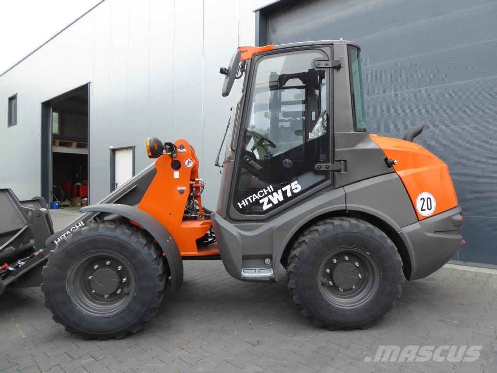 Hitachi ZW75-6 C Kolesni nakladalci