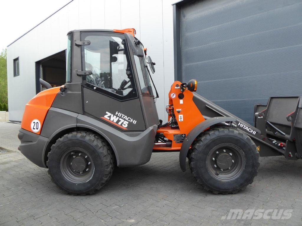 Hitachi ZW75-6 C Kolesni nakladalci