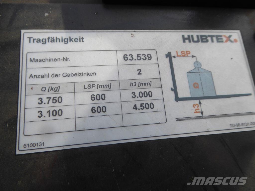 Hubtex DQ40-D Γερανοί πλευρικής φόρτωσης εμπορευματοκιβωτίων