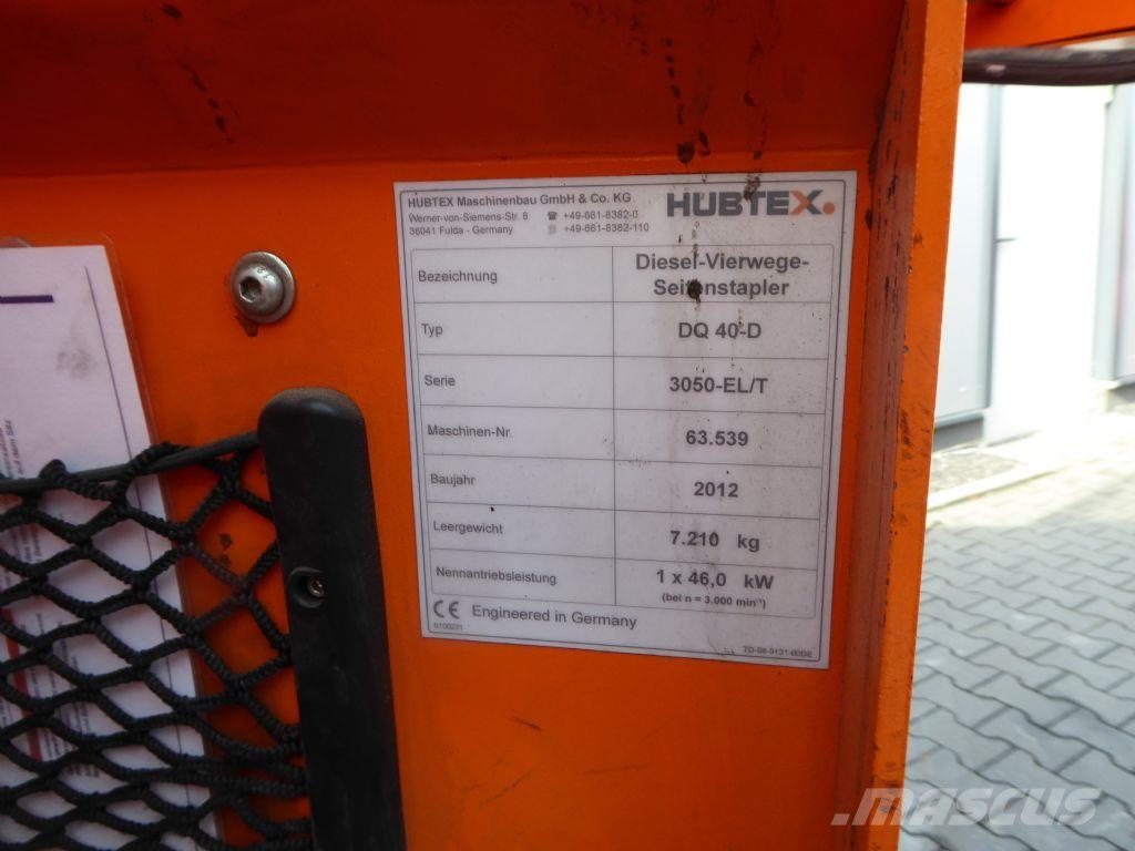 Hubtex DQ40-D Γερανοί πλευρικής φόρτωσης εμπορευματοκιβωτίων