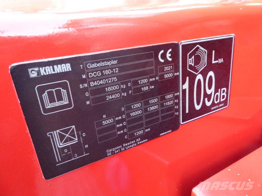 Kalmar DCG 160-12 Dīzeļa autoiekrāvēji