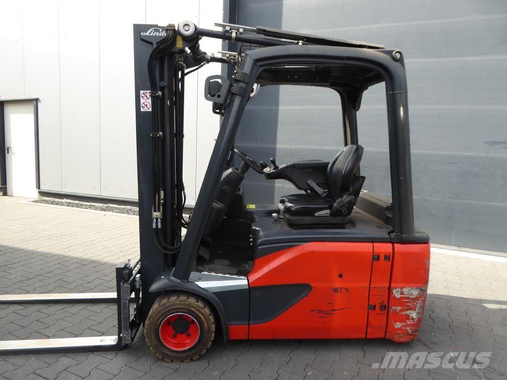 Linde E18L-02 شاحنات ذات رافعات شوكية تعمل بالكهرباء