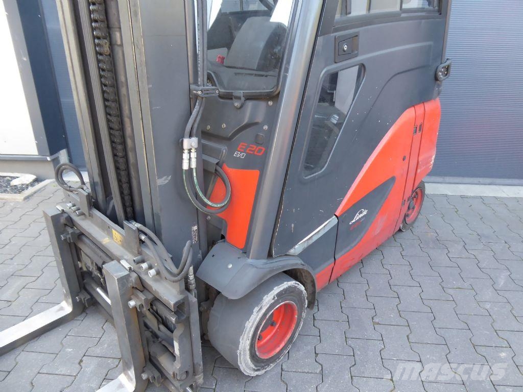 Linde E20PH-02 Elektrostapler
