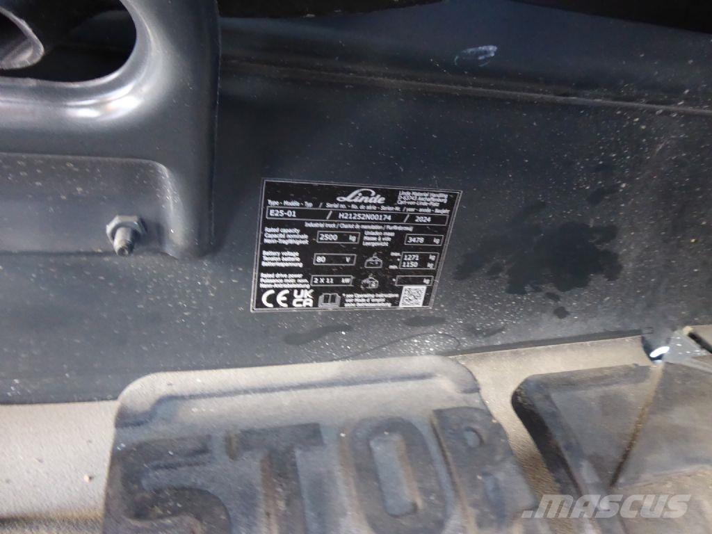 Linde E25-01 Sähkötrukit