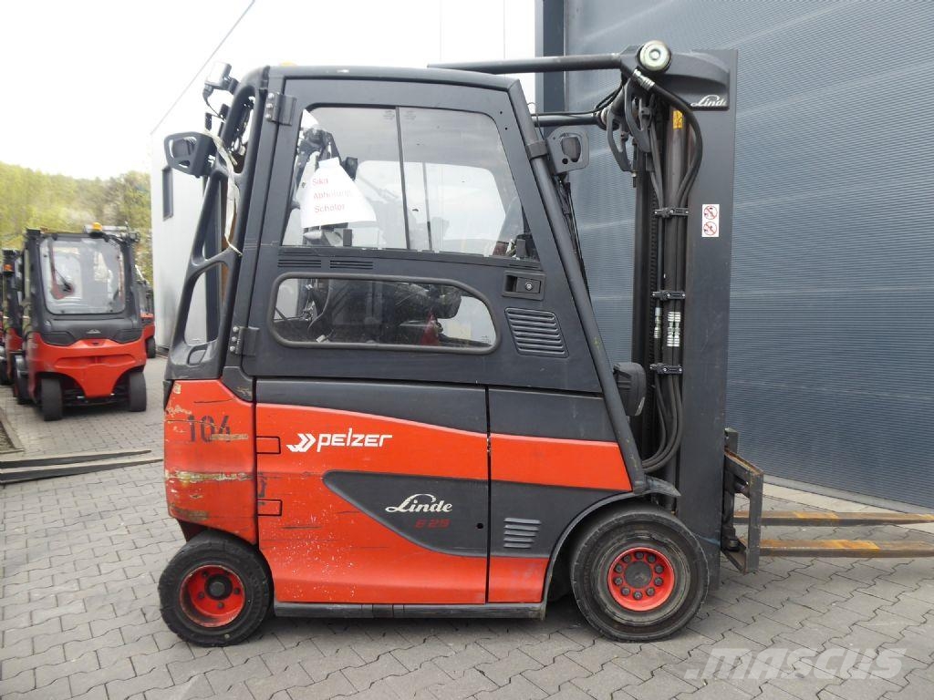 Linde E25H 01/600 شاحنات ذات رافعات شوكية تعمل بالكهرباء