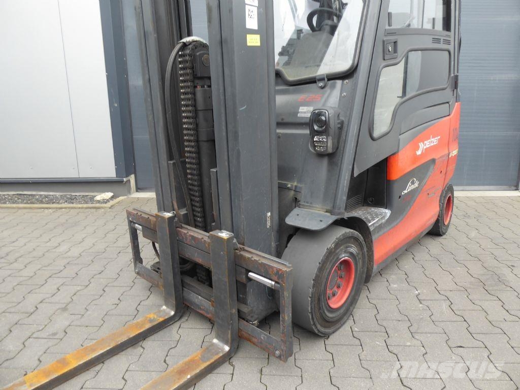 Linde E25H 01/600 شاحنات ذات رافعات شوكية تعمل بالكهرباء