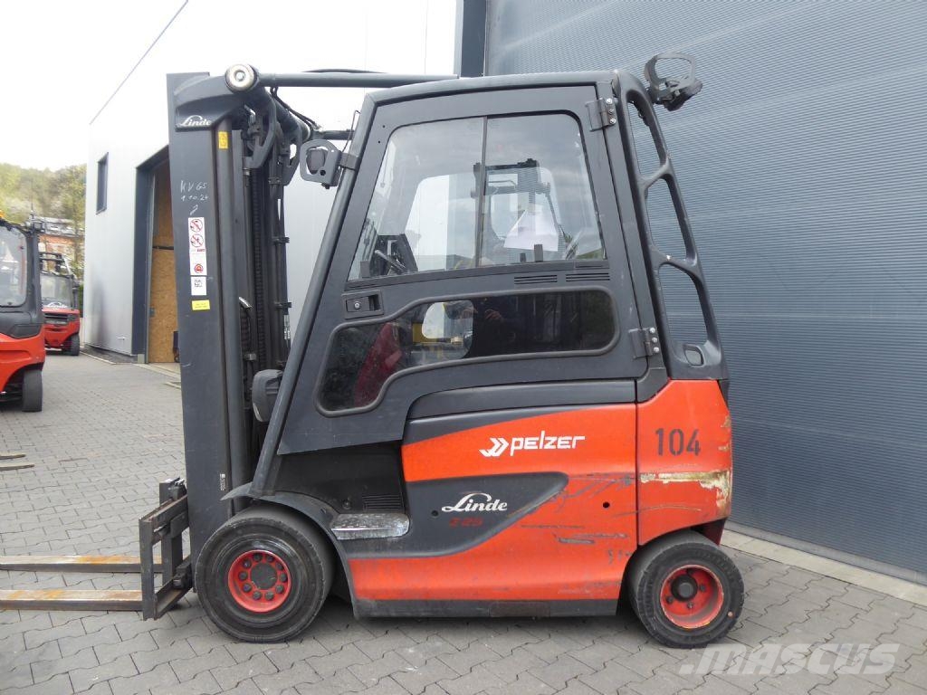 Linde E25H 01/600 شاحنات ذات رافعات شوكية تعمل بالكهرباء