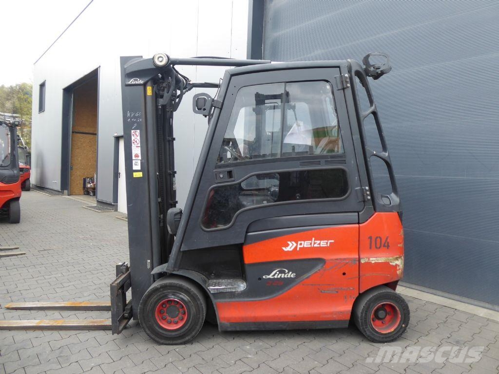 Linde E25H 01/600 شاحنات ذات رافعات شوكية تعمل بالكهرباء