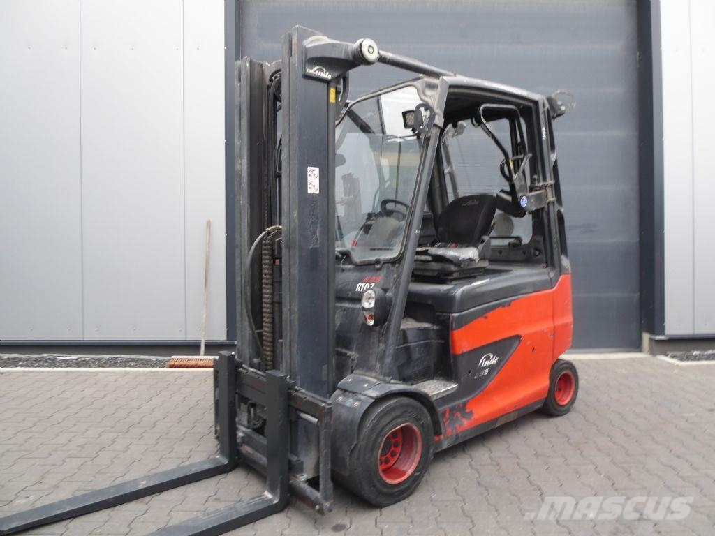 Linde E35HL-01 Elektromos targoncák