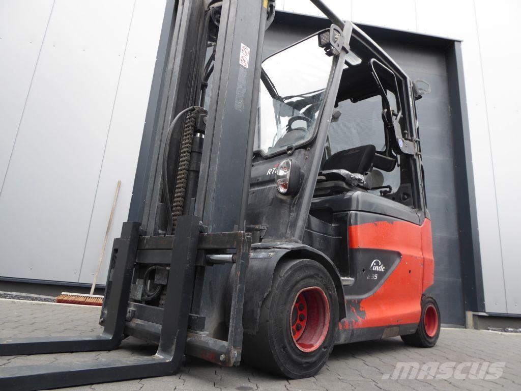 Linde E35HL-01 Elektromos targoncák